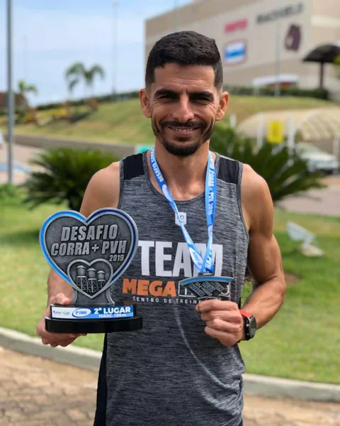 Cleber de Oliveira Seixas, atleta patrocinado pela Solution